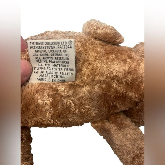 Boyd's Bears Jim Shore Designs Whiskers Movable Jointed Stuffed Bear - Picture 10 of 11